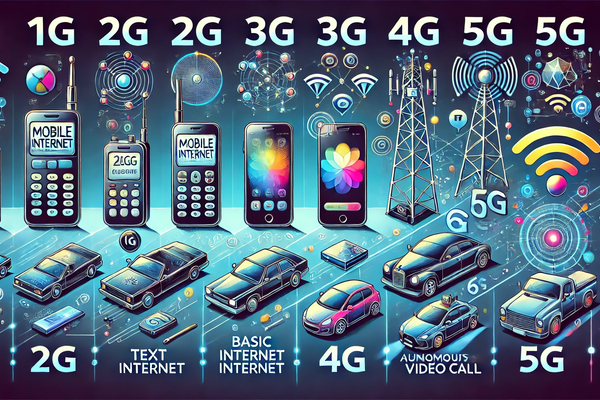 The Evolution of Mobile Internet: From 1G to 5G and Beyond